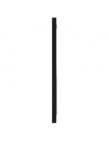 Set Mobili da Bagno Nero in Legno Multistrato