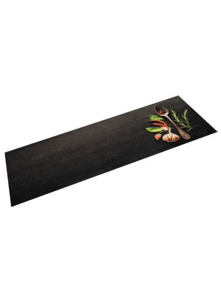 Tappeto da Cucina Lavabile Spezie 45x150 cm Velluto