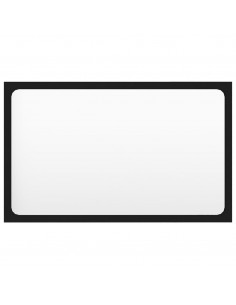 Set Mobili da Bagno Nero in Legno Multistrato