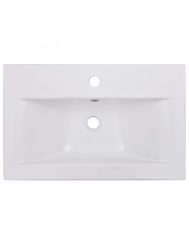 Set Mobili da Bagno Nero in Legno Multistrato