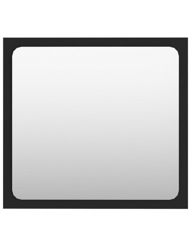 Set Mobili da Bagno Nero in Truciolato