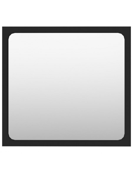 Set Mobili da Bagno Nero in Truciolato