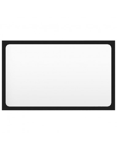 Set Mobili da Bagno Nero in Truciolato