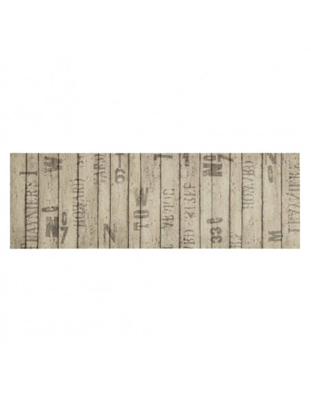 Tappeto da Cucina Lavabile Recinzione 60x180 cm in Velluto