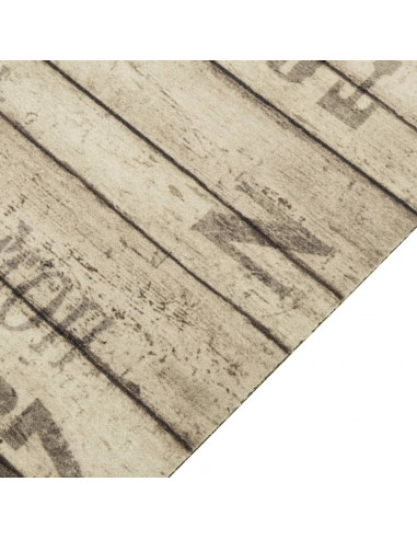 Tappeto da Cucina Lavabile Recinzione 60x180 cm in Velluto