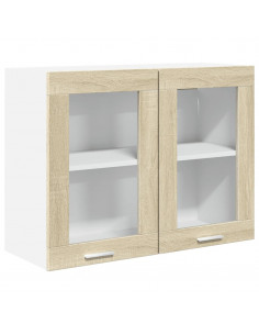 Set Mobili da Cucina 8pz Rovere Sonoma in Truciolato 2