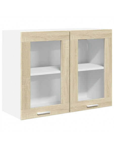 Set Mobili da Cucina 8pz Rovere Sonoma in Truciolato