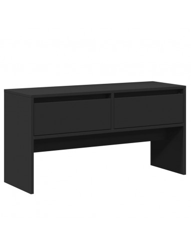 Set Mobili da Ingresso 4 pz Nero in Legno Multistrato