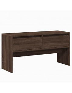 Set Mobili da Ingresso 4 pz Rovere Marrone in Legno Multistrato