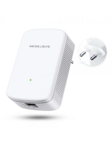 Mercusys ME10 moltiplicatore di rete Ripetitore di rete Bianco 10, 100 Mbit/s