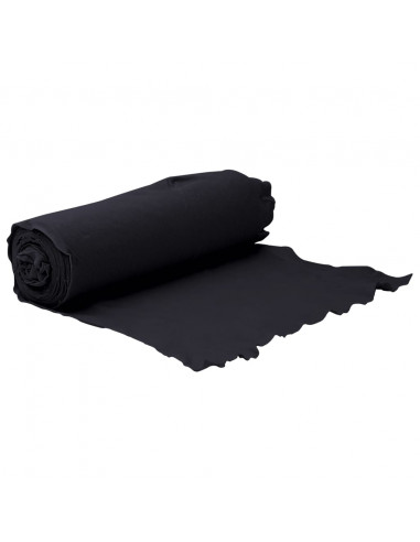 Membrana Geotessile Nera 1x10 m in Fibra di Poliestere