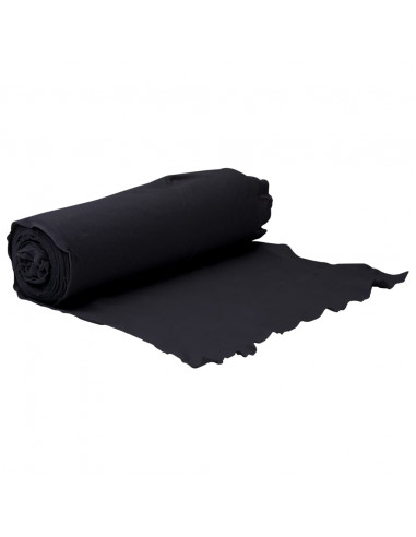 Membrana Geotessile Nera 1x50 m in Fibra di Poliestere