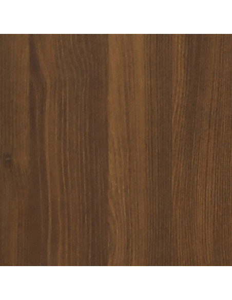 Set Mobili Porta TV 3 pz Rovere Marrone in Legno Multistrato