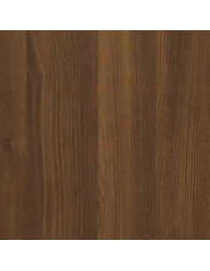 Set Mobili Porta TV 3 pz Rovere Marrone in Legno Multistrato