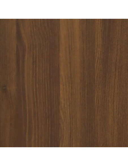 Set Mobili Porta TV 3 pz Rovere Marrone in Legno Multistrato