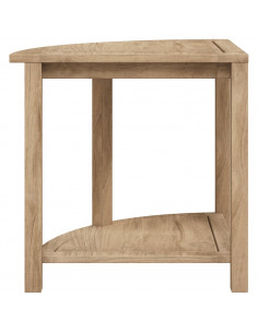Tavolino da Bagno 45x45x45 cm in Legno Massello di Teak 2