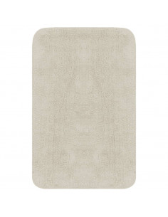 Set Tappetini per Bagno 3 pz in Tessuto Bianco 2