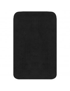 Set Tappetini per Bagno 2 pz in Tessuto Antracite 2