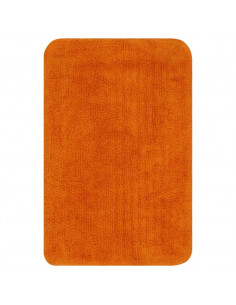 Set Tappetini per Bagno 2 pz in Tessuto Arancione 2