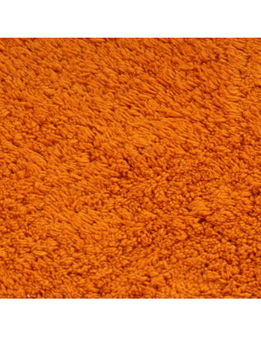 Set Tappetini per Bagno 2 pz in Tessuto Arancione