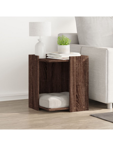Recinto Lettiera Gatti Rovere Sonoma 60x40x40 cm in Truciolato