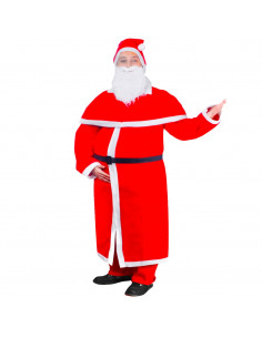 Set Natale Costume lungo di Babbo Natale 2