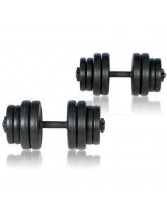 Set Palestra Casa Panca Pesi Pieghevole Bilanciere Manubri