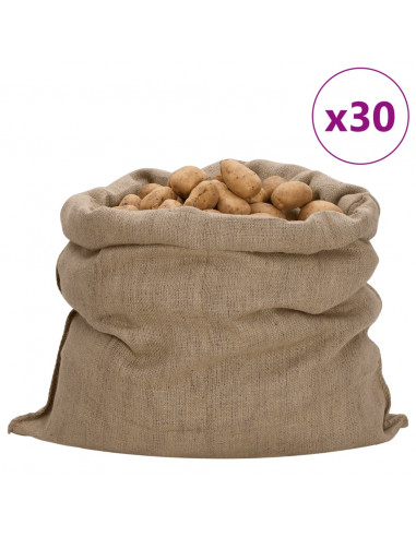 Sacchi di Iuta 30pz 100x110 cm 100% Iuta 340 gsm
