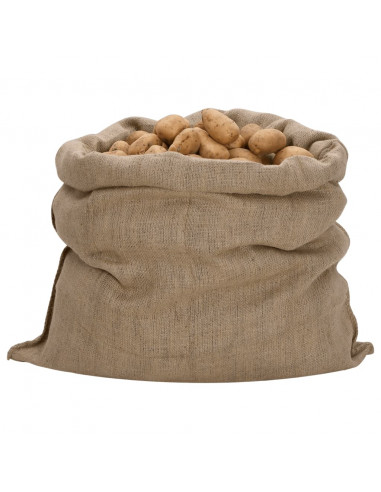 Sacchi di Iuta 5pz 100x110 cm 100% Iuta 340 gsm