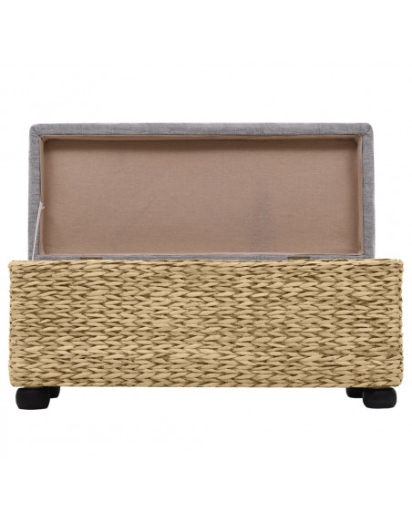 Set Panche 2 pz in Giunco Grigio