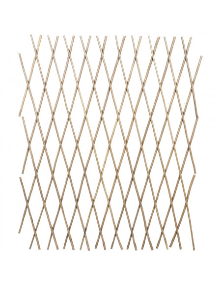 Recinzione a Traliccio in Salice 5 pz 180x90 cm
