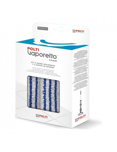 Set panni lava pavimento Polti PAEU0357 VAPORETTO 3 Clean