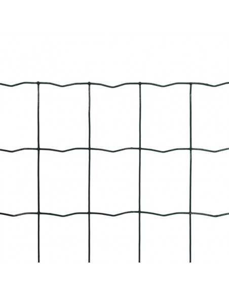 Recinzione Europea in Acciaio 25 x 1,0 m Verde