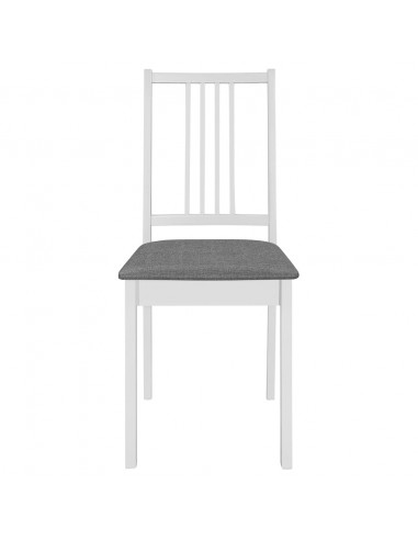 Set per Sala da Pranzo 5 pz in MDF Bianco