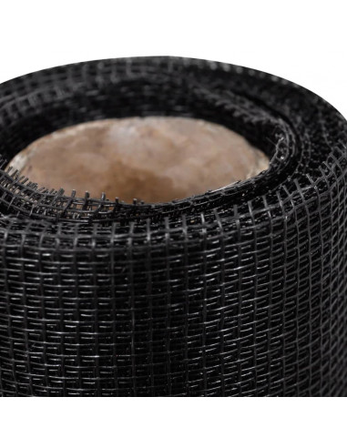Zanzariera in Fibra di Vetro 100x500 cm Nera