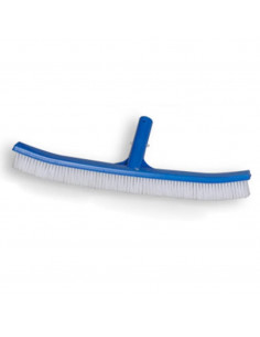 Set pulizia piscina spazzola 2 schiumatoi foglie 1 palo telescopico