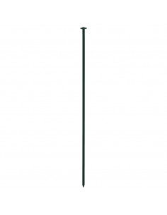 Set Recinzione da Giardino ad Arco 77,3x26 cm Verde