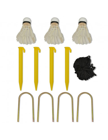 Set Rete da Badminton con Volani 300x155 cm