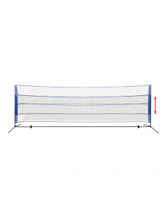 Set Rete da Badminton con Volani 500x155 cm