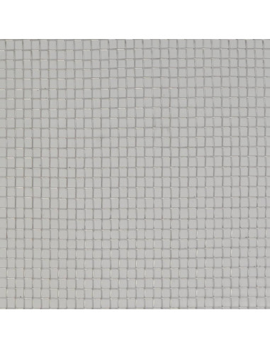 Recinzione in Rete in Acciaio Inossidabile 100x500 cm Argento