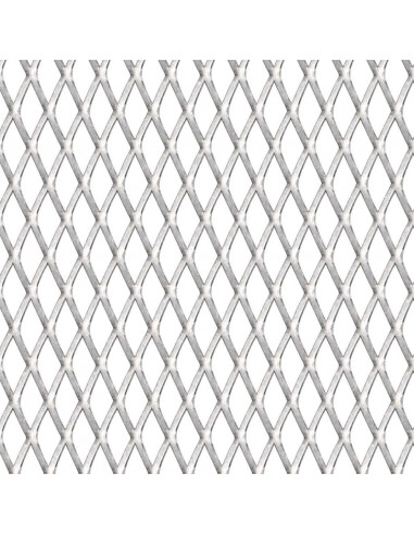 Recinzione da Giardino in Rete Acciaio Inox 100x85cm 20x10x2 mm