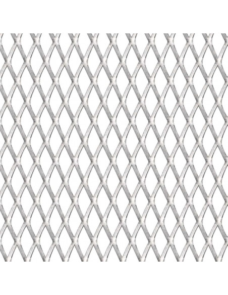 Recinzione da Giardino in Rete Acciaio Inox 100x85cm 20x10x2 mm