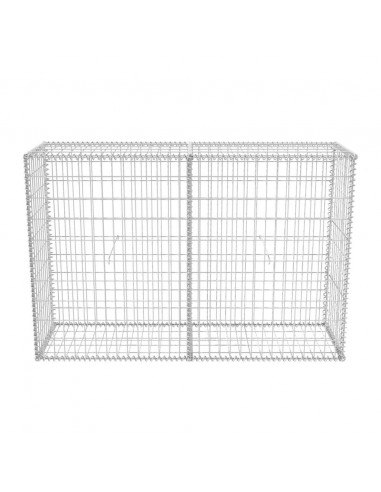 Gabbione in Rete in Acciaio Zincato 150x50x100 cm