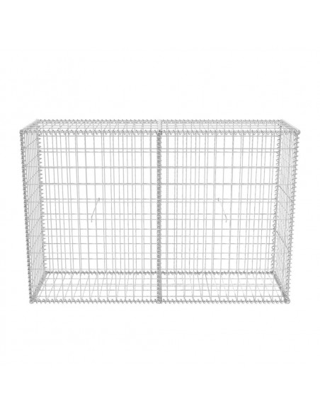 Gabbione in Rete in Acciaio Zincato 150x50x100 cm