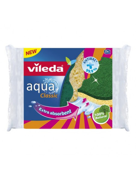 Set spugne Vileda 144790 CLASSIC Aqua