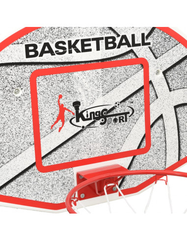 Set Tabellone da Basket da Parete 3 pz 66x44,5 cm