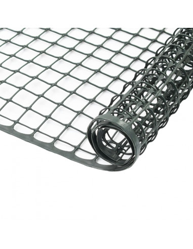 Rete per Recinzione da Giardino in HDPE 1x1,2 m Verde