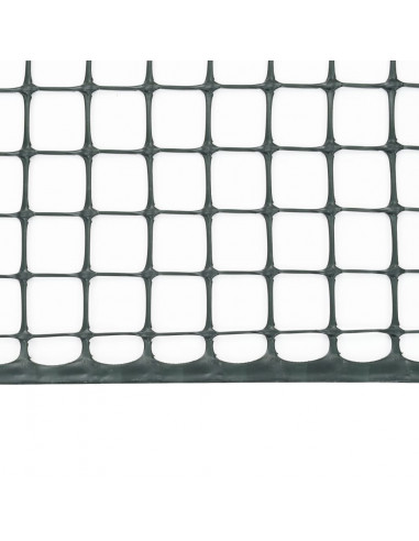 Rete per Recinzione da Giardino in HDPE 1x1,2 m Verde