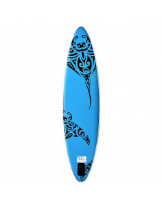 Set Tavola Gonfiabile da SUP 320x76x15 cm Blu 2