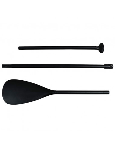 Set Tavola Gonfiabile da SUP con Vela Nero e Bianco